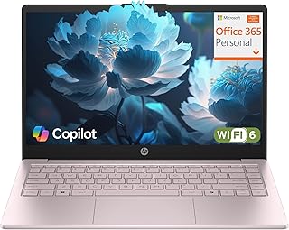 HP Pavilion Laptop Computer, Included 1-Year Office 365, Intel N150 (16GB RAM, 256GB SSD+128GB UFS), 2026 Edition, Long Battery Life & Fast Charging, for School & Home Daily use, Windows 11 Home