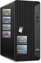 HP ProDesk 600 Desktop Computer, Intel Core i5, 16GB RAM, 512GB SSD, GT 610