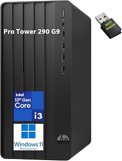 HP Tower Desktop Computer PC (2026 Edition, AI-Ready) for Business Office Work, Intel Core i5-12500 (16GB DDR4 RAM, 512GB SSD), Windows 11 Pro, for Coding, Video & Photo Editing, Remote Work