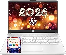 HP Ultrabook Laptop with Copilot AI &bull; 2026 Edition &bull; Latest Intel 4-Core N150 CPU &bull; 8GB RAM &bull; 128GB SSD + 1TB OneDrive, Microsoft Office 365 Included &bull; Windows 11, Thin & Portable | w/o Mouse