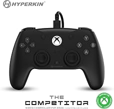 Hyperkin The Competitor Wired Controller for XBOX Series X|S, XBOX One & PC with Hall Effect Joysticks & Impulse Triggers; Symmetrical Layout & Precision D-Pad - Officially Licensed XBOX - Murasaki (Purple)