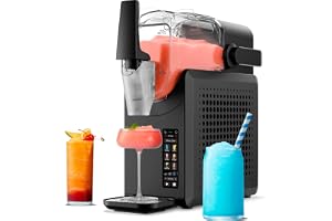 Iceman by Chefman Slush-Ease MAX 90oz Slushie Machine, 64oz Liquid Capacity Frozen Drink Maker & Slushy Machine with 5 Presets and LED Display, Perfect for Frozen Margaritas, Frappes, Smoothies