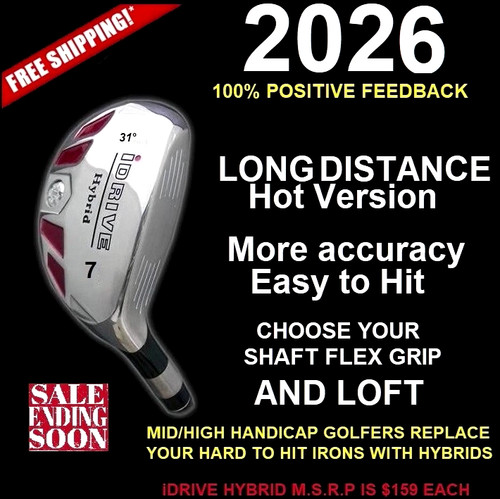 IDRIVE Hybrid DEMO-SELECT-2 3 4 5 6 7 8 9 PW SW LW Standard-Midsize-Jumbo-Grip