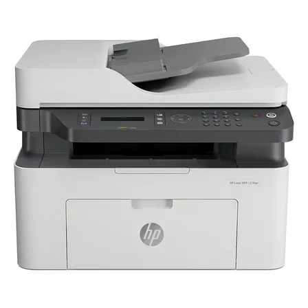 Impresora Multifuncion Hp M137fnw Laser M137 Ex M130 M1132 Blanca Con Gris