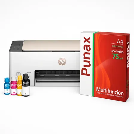 Impresora Multifuncion Hp Smart Tank 583 Con Resma De Regalo
