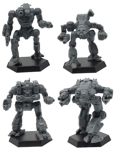 Inner Sphere Heavy Battle Lance Force Pack Battletech Miniatures Game