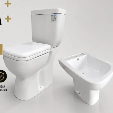 Inodoro + Mochila Bidet + Kit De Instalaci&oacute;n Vont Combo