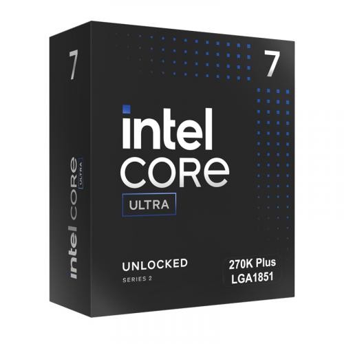 Intel Core Ultra 7 270K Plus Desktop Processor - 24 cores (8 P-cores + 16 E-core