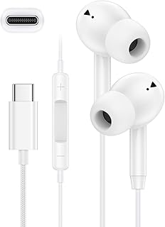 iPhone 17e 17 Headphones Wired USB C Ear Buds for i Phone 18 Pro Max 17pro
