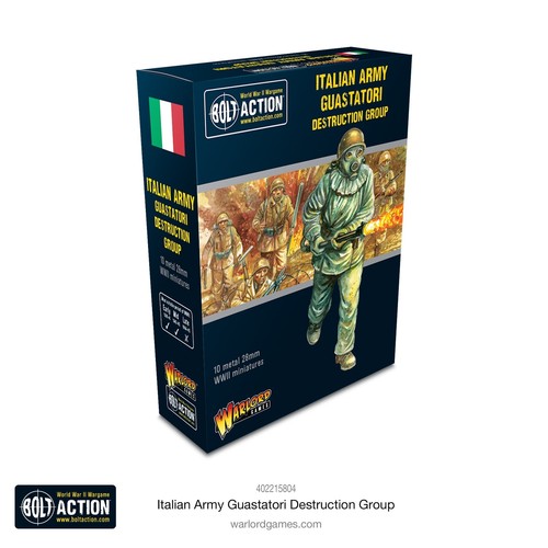 Italian Army Guastatori Destruction Group Bolt Action Warlord