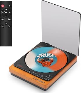 JA-310R Bluetooth CD Player,Portable Home Audio Players,No Speaker | Protable CD Player for home,Bluetooth,Optical Output,Real Wood Vibration Damping,Lossless HiFi Audio,idea gift for CD Lovers