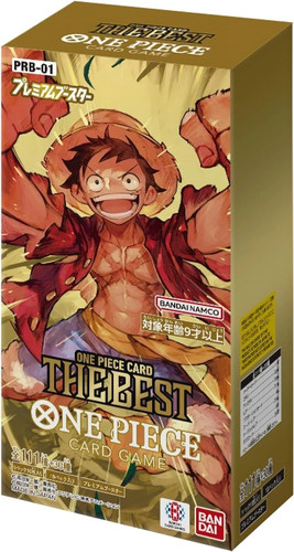 Japanese PRB-01 Booster Box One Piece TCG Premium Booster THE BEST (Vol 1)