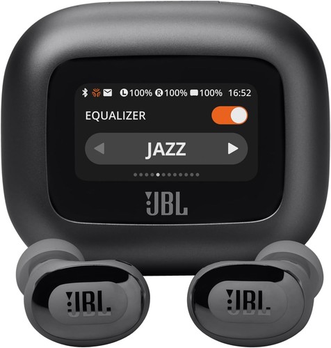 JBL JBLLIVEBUDS3BLKAM-Z Live Buds 3 True Earbuds, Black - Certified Refurbished