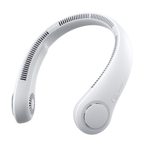 JISULIFE Neck Fan,4000mAh, 3-Speed, Bladeless, Hands-Free, Certified Refurbished