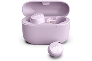 JLab Go Air Pop+ True Wireless Bluetooth Earbuds, in Ear Headphones with Microphone, 35H Playtime, USB-C Charging Case, Dual Connect, EQ3 Sound, Lilac