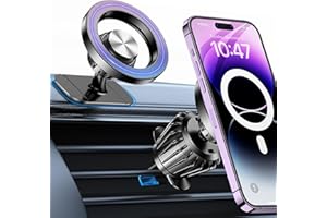 Kaistyle for Magsafe Car Mount【Strong Magnets】Magnetic Phone Holder for Car Phone Holder Mount Dash Mounted Holders Phone Holders for Your Car Accessories for Women Men for iPhone 17 Pro Max 16 15 14