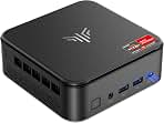 KAMRUI E3B Mini Gaming PC, AMD Ryzen 7 7730U (Beats 7640HS/7430U), 16GB RAM 1TB M.2 SSD Mini PC, Up to 4.5GHz, 8C/16T, 4K Triple Display, WiFi6/BT5.2, Mini Computers for Home/Office/Business/Gaming