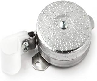 KEY-BAK Industrial Retractable Reel, 48 in Steel Cable, Chrome