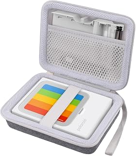 khanka Case for Polaroid Hi-Print 3x3 Bluetooth Connected Photo Dye-Sub Printer (9196) and Polaroid Hi-Print 3x3 Paper and Photo Paper Cardridge,Case only