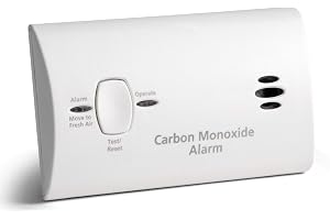 Kidde Carbon Monoxide Detector, AA Battery Powered, Portable for Travel or Home, 85 dB Alarm, LED Status Indicators, 3rd Edition