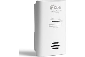 Kidde Carbon Monoxide Detector, Plug-in Carbon Monoxide Detector with AA Battery Backup, 85 dB Alarm, LED Status Light Indicators, 3rd Edition