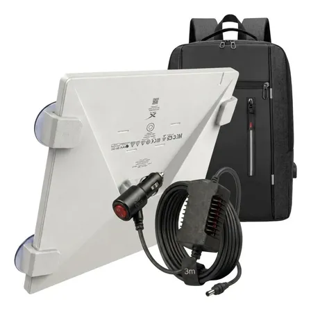 Kit Starlink + Mochila Valija + Cable Auto + Soporte Ventosa