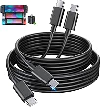 KOVA [2Pack] Fast Charger USB C Cables-5FT/1.5M Cable for Switch 2, AC Adapter Replacement Cables for Nintendo Switch 2, 60W USB-C Cord for Switch 2 Adapter, Accessories Type C for Adapter/Console
