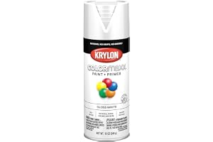Krylon ColorMaxx 12 Oz. Gloss Spray Paint, White - 1 Each