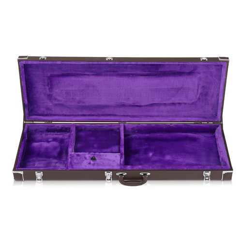 Ktaxon High Grade Electric Guitar Square Hard Shell Case with Keys US