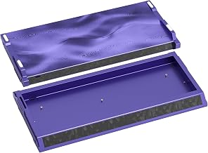 kutethy KY60 Anodizing Aluminum Keyboard Case,60% Mechanical Gaming Keyboard,Full CNC Hall Effect Keyboard Compatible with Wooting60 Mad60 Win60 GH60 60HE (Mecha Purple)