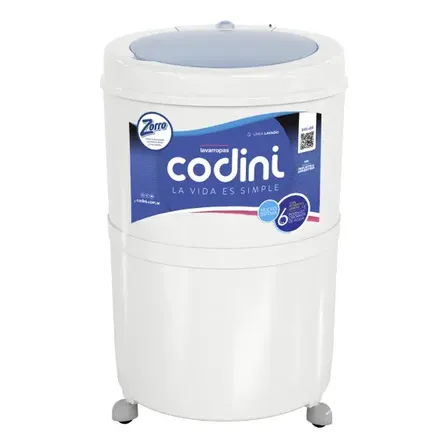 Lavarropas Codini Silent 4052 blanco 10kg