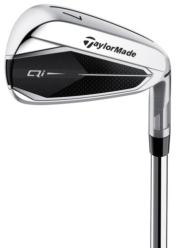Left Handed TaylorMade Qi 5-PW, AW, SW Iron Set Stiff Steel FST KBS Max MT 85 VG
