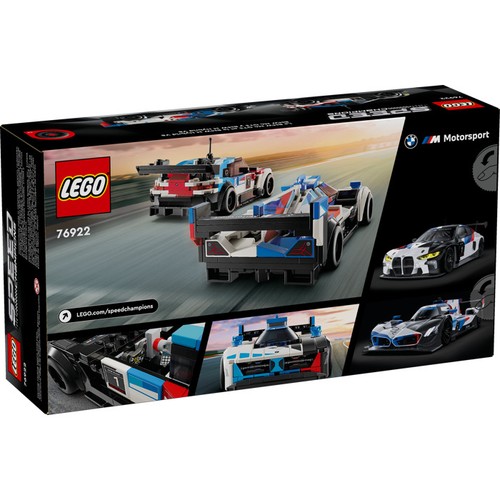 Lego 6470545 Speed Champions BMW M4 GT3 & BMW M Hybrid V8 Race Cars