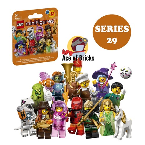 LEGO 71052 Minifigures Series 29 - Complete Set of 12  (IN STOCK)