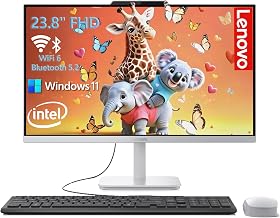 Lenovo IdeaCentre 24 All-in-One Desktop, Intel i3-N305, 16GB RAM, 512GB SSD