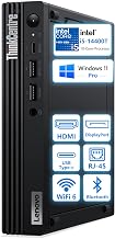 Lenovo ThinkCentre M70q Gen 5 Tiny Business Desktop| Intel i5-14400T 10-Core| 8GB DDR5 RAM, 256GB SSD| Intel UHD 730| Dual Display| WiFi 6| Bluetooth| Keyboard & Mouse| Windows 11 Pro| 1L Mini PC