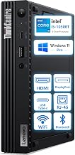 Lenovo ThinkCentre M70q Tiny Business Desktop | Intel i5-12500T 6-Core | 16GB RAM, 512GB PCIe SSD | Intel UHD 770 | Dual Display | WiFi 6 | Bluetooth | Keyboard & Mouse| Windows 11 Pro | 1L Mini PC