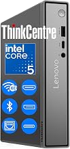 Lenovo ThinkCentre neo 50q Gen 5 Business Mini Desktop PC, Intel 12-Core 5 210H, 16GB DDR5 RAM, 512GB SSD, WiFi 6E, Dual Display HDMI DisplayPort, Windows 11 Pro, 1L Tiny Form Factor