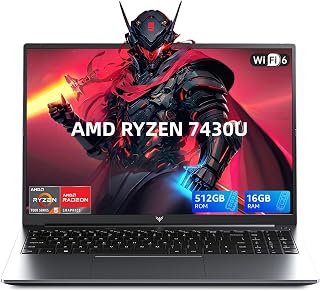 Light Gaming Laptop, ΑΜD Ryzen 7430U (Up to 4.3GHz), 16GB RAM 512GB SSD