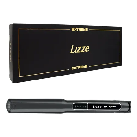 Lizze Extreme Plancha Profesional Para Cabello Alisado Negro
