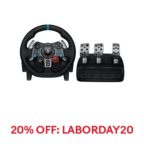 Logitech G G29 Racing System with Wheel and Pedals (PS5, Playstation, PC)