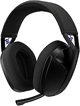 Logitech G321 Lightspeed Wireless Bluetooth Gaming Headset, Dynamic Comfort and fit, 16 kHz Boom mic, 20+ hrs Battery, PC, PS4, PS5, Nintendo Switch, Mobile - Black