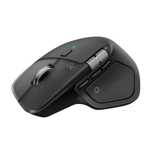 Logitech MX Master 4, Ergonomic Wireless Mouse with Haptic Feedback