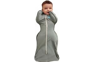 Love to Dream Swaddle UP, Baby Sleep Sack, Self-Soothing Swaddles for Newborns, Improves Sleep, Secure Fit Helps Calm Startle Reflex, New Born Essentials for Baby, Small 8-13lbs, Gray