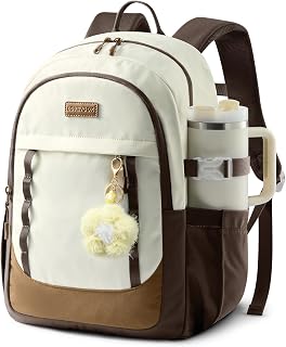 LOVEVOOK School Backpack for Teen Girl, Cute Bookbag for Student | Back to School Backpack for Teenagers, Casual Daypack, Lightweight Kid Back Pack Travel Bag, Gift