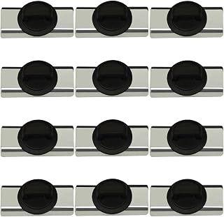 Magnet Zip Tie Mount Magnetic Zip Ties Mount Holder Strong 1-Second Magnetic Snap Installation Heavy-Duty Waterproof Cable Tie Mounts for Car Boat Workshop Industrial Organizing (6 Piece)
