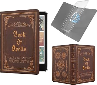Magnetic Detachable Book Cover Case for 6.8" Kindle Paperwhite (11th Generation-2021) and Kindle Paperwhite Signature Edition, Slim PU Leather Case with Auto Wake/Sleep (Brown Magic)