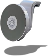 Magnetic Phone Holder for Car Vent, Car Mount Charger 15W, Portable ABS MagSafe Phone Mount with USB-C Cable &ndash; White