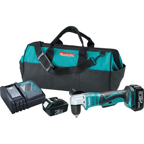 Makita XAD02-R 18V LXT Right Angle Drill KT w/2 Batts(3Ah) Certified Refurbished