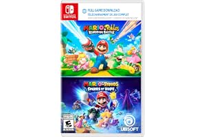 Mario + Rabbids Kingdom Battle and Sparks of Hope - Amazon Exclusive, Nintendo Switch (Code in a Box)